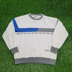 Vintage 90s Wilson Tennis Sweatshirt Womens XL 22x25 White